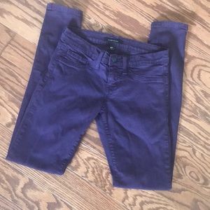 Flying Monkey Skinny Purple Jeans Sz 25